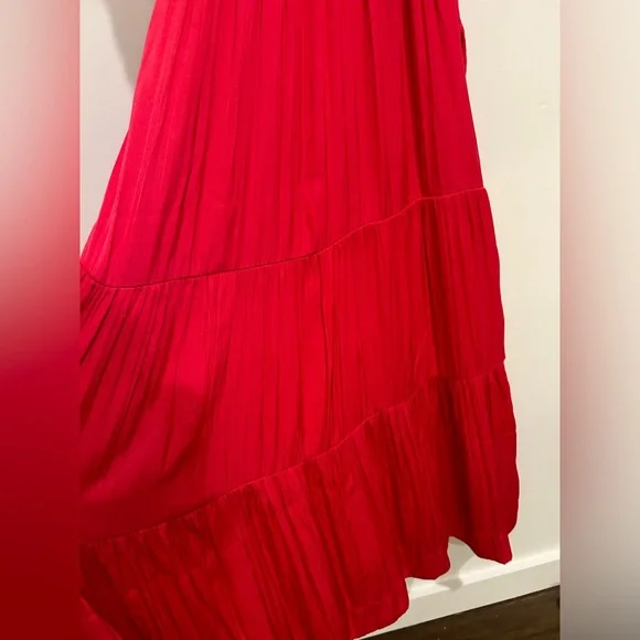 ANTHROPOLOGIE Somerset Maxi Dress, Magenta, XXS - Picture 10 of 11